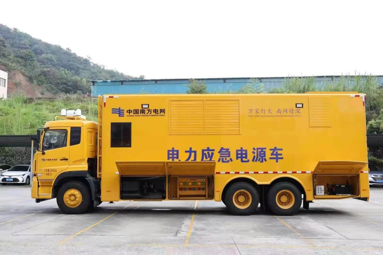 盐津安康大型柴油发电机发电车UPS电源出租租赁